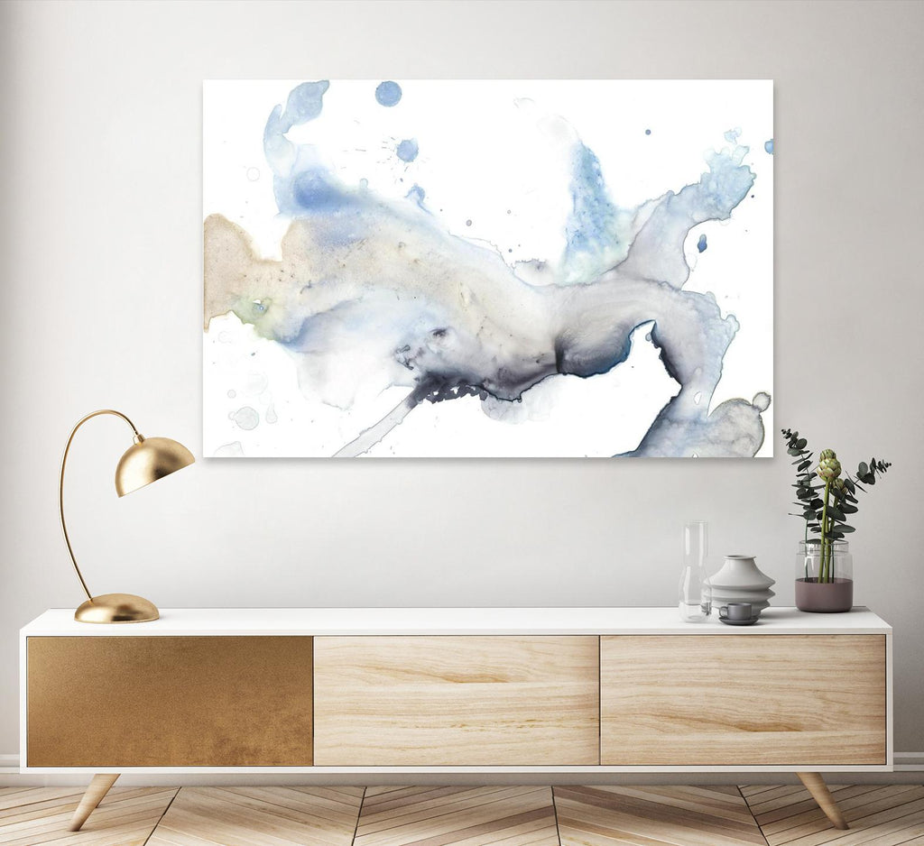Bloom Cloud I by Jennifer Goldberger on GIANT ART - blue abstract