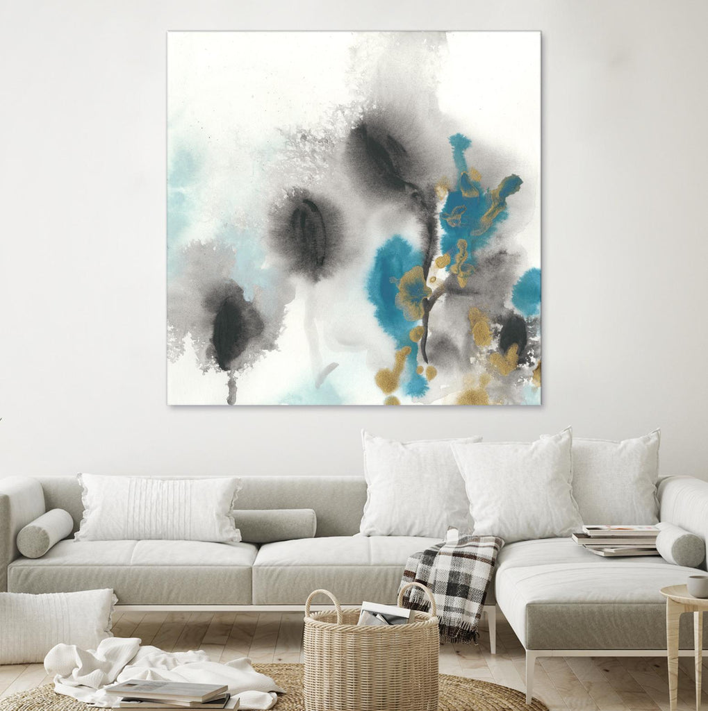 Cerulean Mirage I by June Erica Vess on GIANT ART - blue abstract