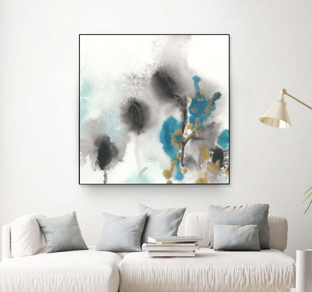 Cerulean Mirage I by June Erica Vess on GIANT ART - blue abstract