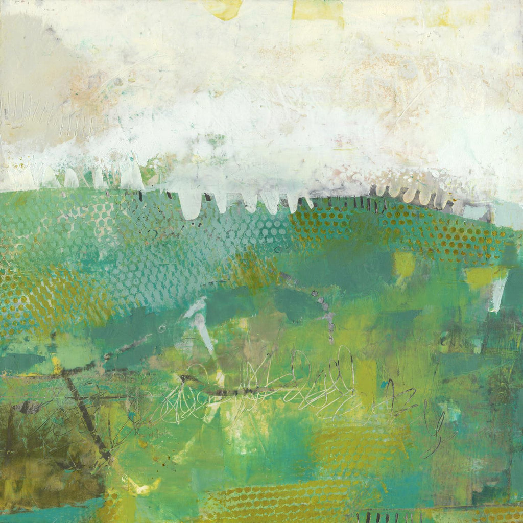 Twink de Sue Jachimiec sur GIANT ART - abstraction verte