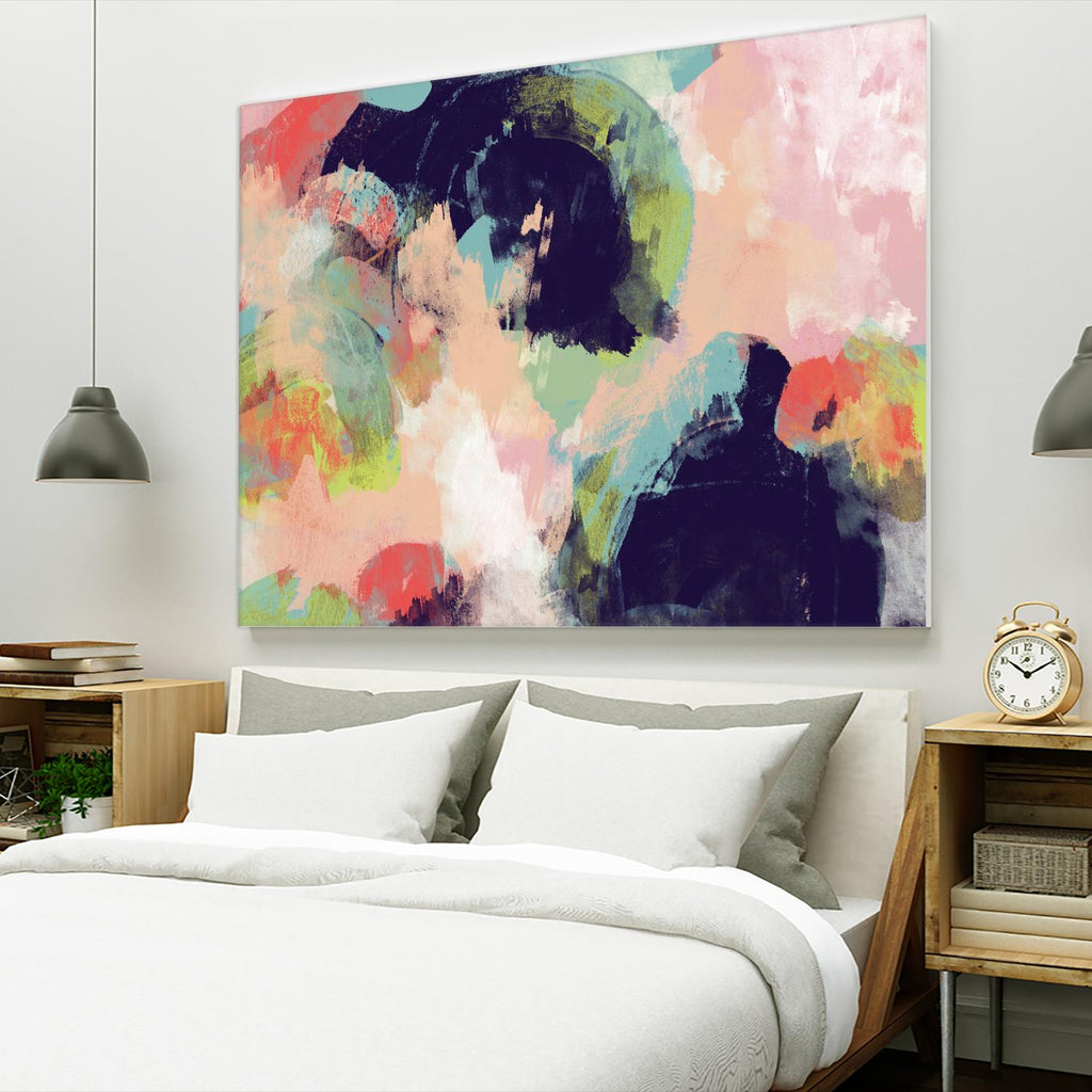 Vibrant Spring I by Studio W on GIANT ART - pink abstract