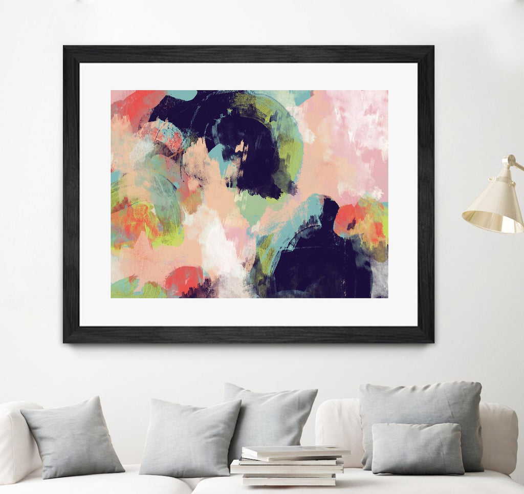 Vibrant Spring I by Studio W on GIANT ART - pink abstract