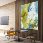 Sunday's Promise by Janet Bothne on GIANT ART - yellow abstract