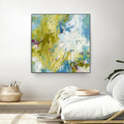 Sunday's Promise by Janet Bothne on GIANT ART - yellow abstract
