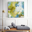 Sunday's Promise by Janet Bothne on GIANT ART - yellow abstract