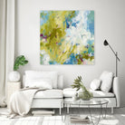 Sunday's Promise by Janet Bothne on GIANT ART - yellow abstract