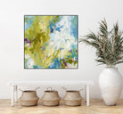 Sunday's Promise by Janet Bothne on GIANT ART - yellow abstract