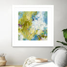 Sunday's Promise by Janet Bothne on GIANT ART - yellow abstract