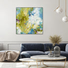 Sunday's Promise by Janet Bothne on GIANT ART - yellow abstract