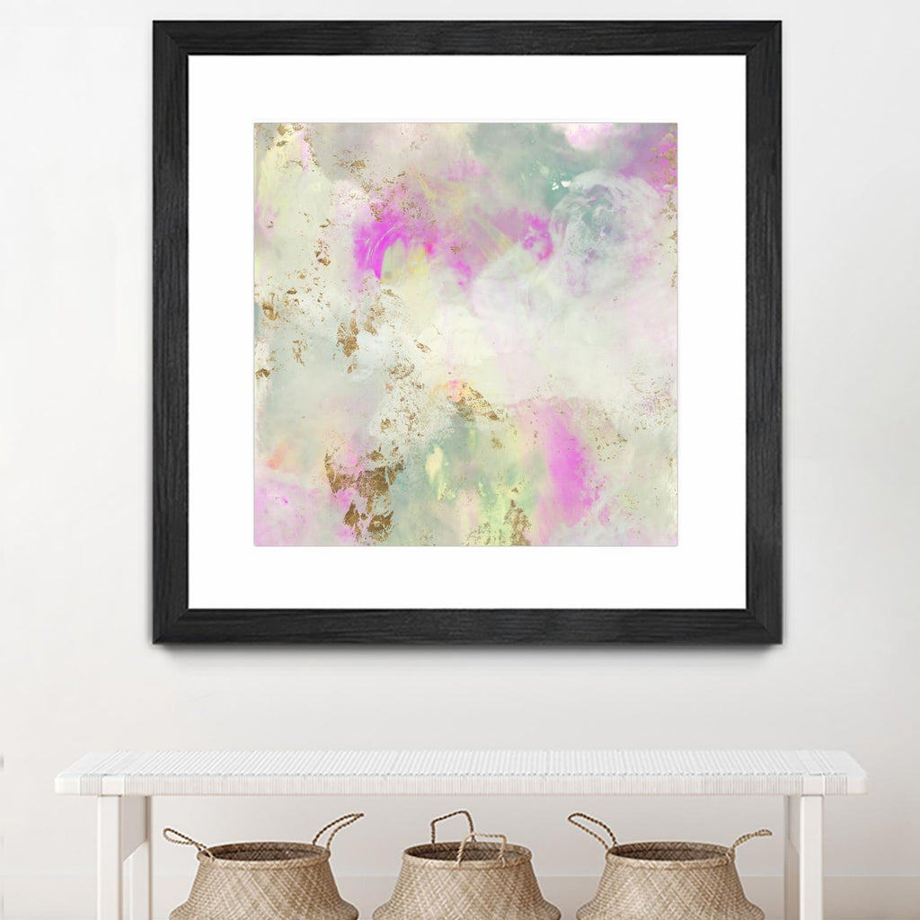 Pastel Swoop I by Jennifer Goldberger on GIANT ART - abstract