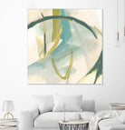 Vertigo Note I by June Erica Vess on GIANT ART - green abstract
