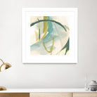 Vertigo Note I by June Erica Vess on GIANT ART - green abstract