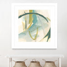 Vertigo Note I by June Erica Vess on GIANT ART - green abstract