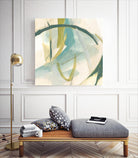 Vertigo Note I by June Erica Vess on GIANT ART - green abstract