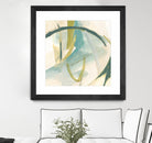 Vertigo Note I by June Erica Vess on GIANT ART - green abstract