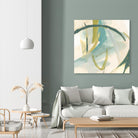 Vertigo Note I by June Erica Vess on GIANT ART - green abstract