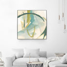 Vertigo Note I by June Erica Vess on GIANT ART - green abstract