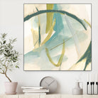 Vertigo Note I by June Erica Vess on GIANT ART - green abstract