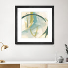 Vertigo Note I by June Erica Vess on GIANT ART - green abstract