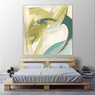 Vertigo Note II by June Erica Vess on GIANT ART - green abstract