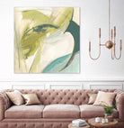 Vertigo Note II by June Erica Vess on GIANT ART - green abstract