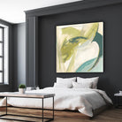 Vertigo Note II by June Erica Vess on GIANT ART - green abstract