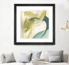 Vertigo Note II by June Erica Vess on GIANT ART - green abstract