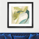 Vertigo Note II by June Erica Vess on GIANT ART - green abstract