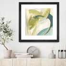 Vertigo Note II by June Erica Vess on GIANT ART - green abstract