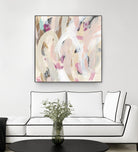 Carnivale IV by June Erica Vess on GIANT ART - pink- purple abstract