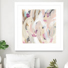 Carnivale IV by June Erica Vess on GIANT ART - pink- purple abstract