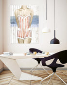 Bygone Bathers II by Grace Popp on GIANT ART - red fashion