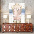 Bygone Bathers II by Grace Popp on GIANT ART - red fashion
