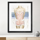 Bygone Bathers II by Grace Popp on GIANT ART - red fashion