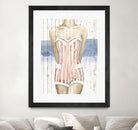 Bygone Bathers II by Grace Popp on GIANT ART - red fashion
