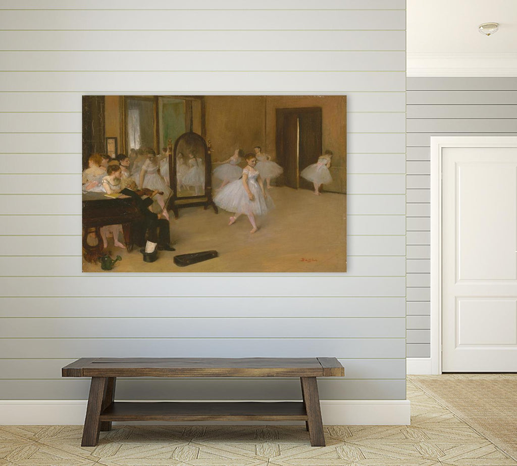 La classe dansante d'Edgar Degas sur GIANT ART - mode brune