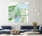Olive I by Christina Long on GIANT ART - green abstract