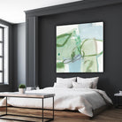 Olive I by Christina Long on GIANT ART - green abstract