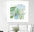Olive I by Christina Long on GIANT ART - green abstract