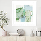 Olive I by Christina Long on GIANT ART - green abstract