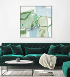 Olive I by Christina Long on GIANT ART - green abstract