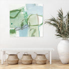 Olive I by Christina Long on GIANT ART - green abstract