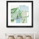 Olive I by Christina Long on GIANT ART - green abstract