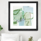 Olive I by Christina Long on GIANT ART - green abstract