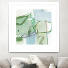 Olive I by Christina Long on GIANT ART - green abstract