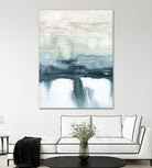 Organic Cascade II by Grace Popp on GIANT ART - blue abstract