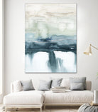 Organic Cascade II by Grace Popp on GIANT ART - blue abstract