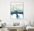 Organic Cascade II by Grace Popp on GIANT ART - blue abstract