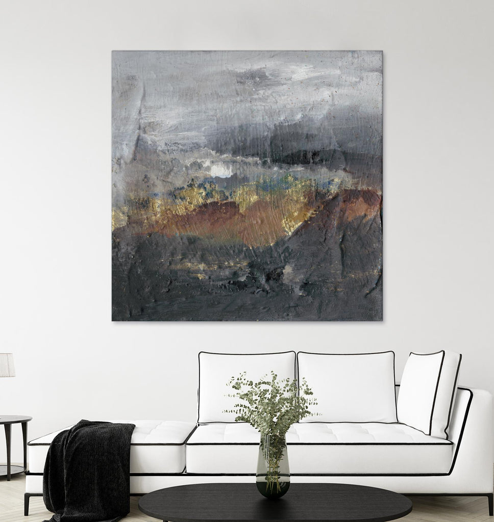 Mountains in the Mist I by Joyce Combs on GIANT ART - abstract