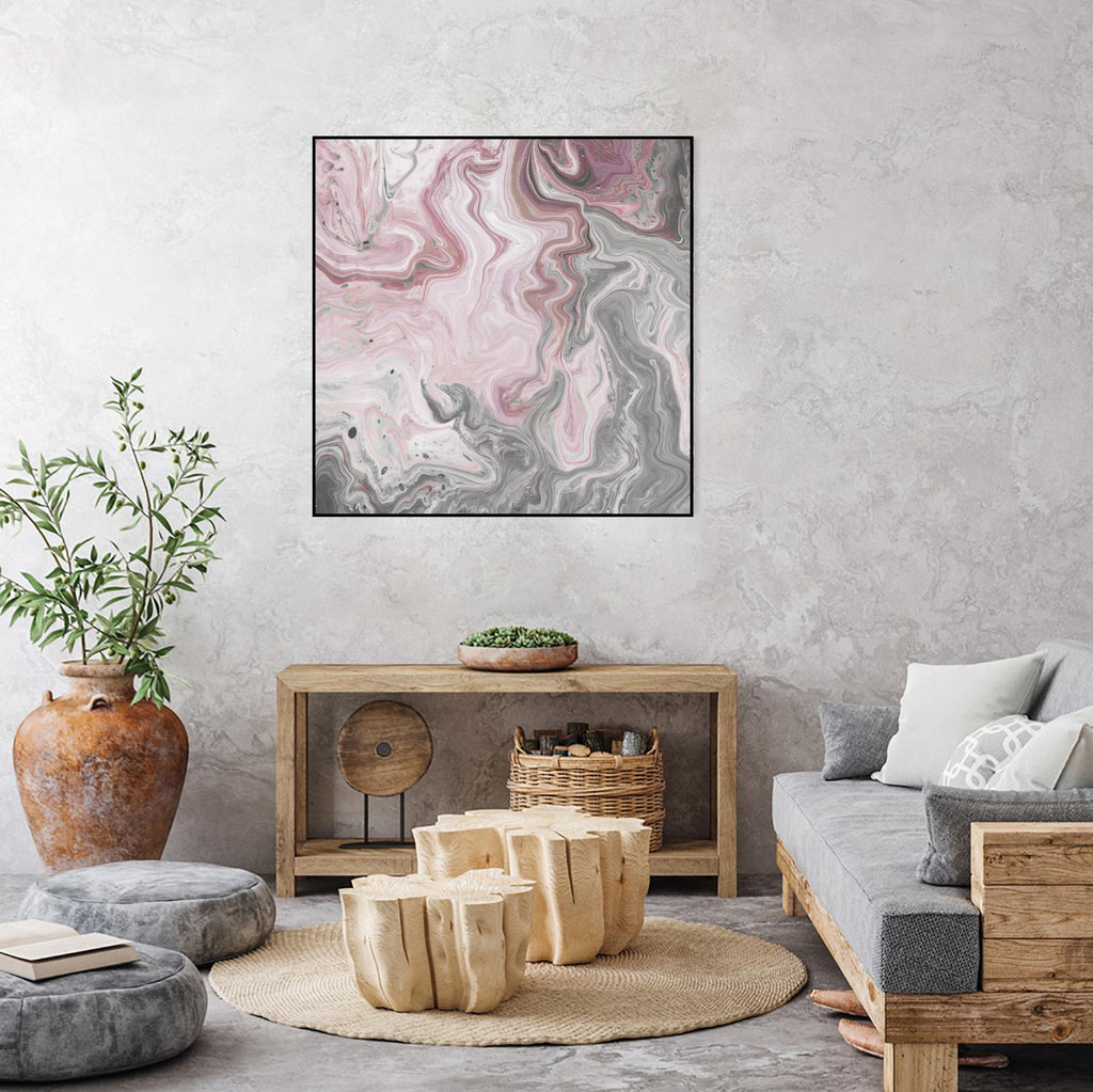 Blush Minerals I by Jarman Fagalde on GIANT ART - pink abstract